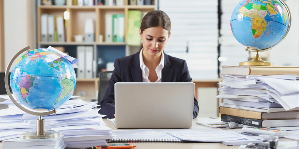 A translator who translates visa documents.